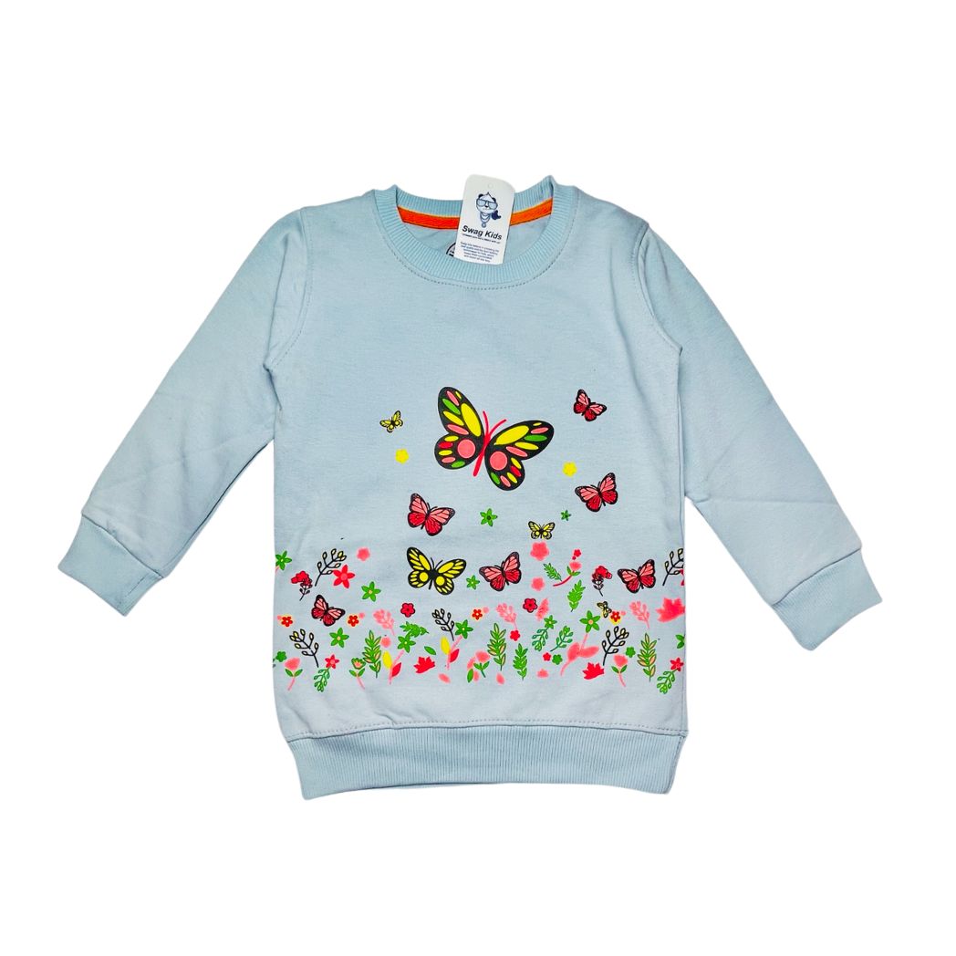 Blue Butterflies Fleece Tracksuit – Swag kids